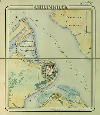 из «Атласа крепостей Российской империи», 1830 год