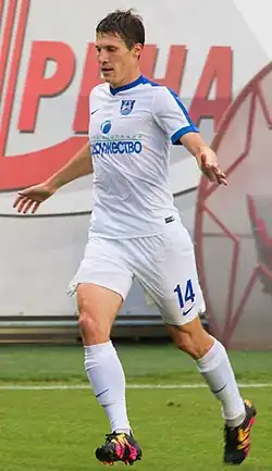 Елисеев в составе «Балтики» в 2016 г.