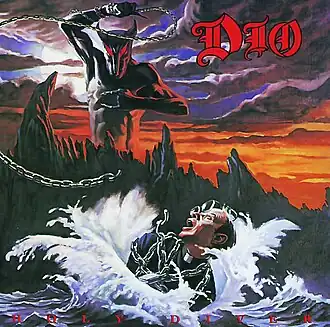 Обложка альбома Dio «Holy Diver» (1983)