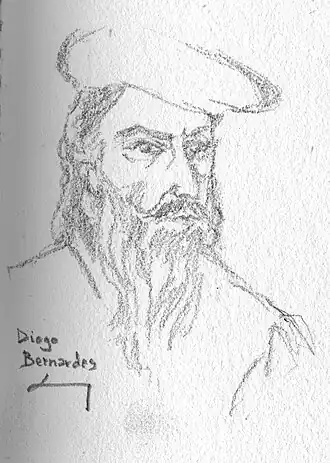 Виктор Коуту. Портрет Диогу Бернардеша, 2009