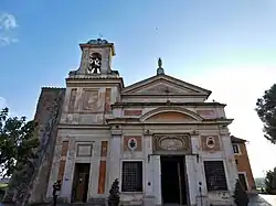 Церковь паломников Девы Марии Божественной любви (Divino Amore). 1745. Рим