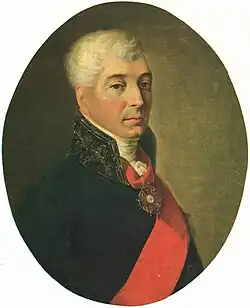 Портрет работы неизвестного художника, 1810-1814 гг. (ВМП)