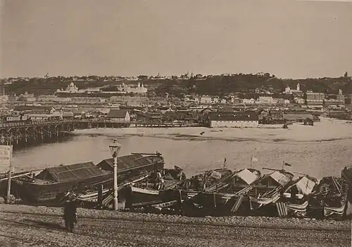 Нижний Новгород. Ярмарочные балаганы на Гребневских песках (1900-е г.)