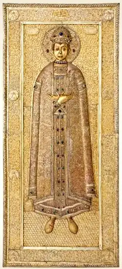 Крышка  раки царевича Дмитрия