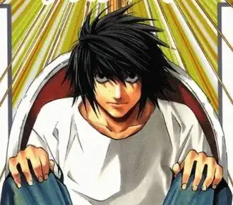 L на обложке второго тома манги