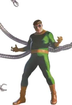 Доктор Осьминог на варианте обложки комикса Spider-Man (Vol. 4) #7 (апрель 2023)Художник — Алекс Росс