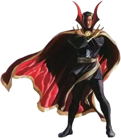 Доктор Стрэндж на варианте обложки комикса Strange Academy #3 (Сентябрь 2020)Художник — Алекс Росс.