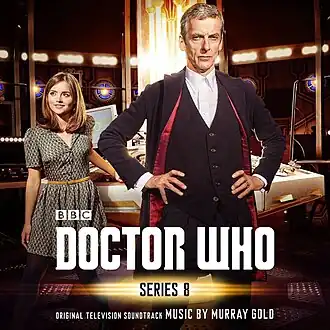 Обложка альбома Мюррея Голда, Бена Фостера, Джеймса Ширмана и BBC National Orchestra of Wales «Doctor Who: Series 8» (2015)