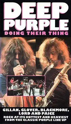 Обложка альбома Deep Purple «Doing Their Thing» (1990)