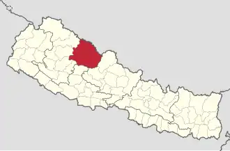 Долпа на карте