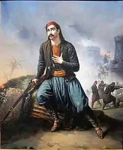 Греческий солдат