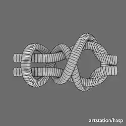 Двойной простой узел Ашера:74, Double simple simon, Simple Simon Double.Является разновидностью простого узла Гарри Ашера. Однако он более надёжный, и его преимущество в том, что он может справиться со шнурами, сильно различающимися по размеру.