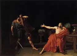 Гай Марий в Минтурнах. 1786. Холст, масло. Лувр, Париж