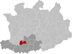 Расположение муниципалитета на карте провинции