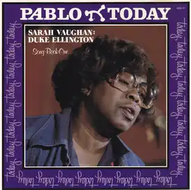 Обложка альбома Сары Воан «Duke Ellington Song Book One» (1980)