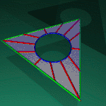 Склейка колпака.