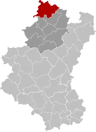 Дюрбюи на карте