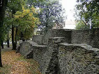 Средневековая оборонительная стена