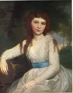 На портрете работы В. Л. Боровиковского