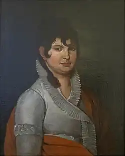 Портрет Екатерины Ивановны работы неизвестного художника, 19 в.