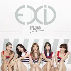 Обложка сингла EXID «Up&Down» (2014)