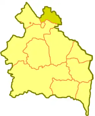 Бородулихинский район на карте