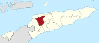 Эрмера на карте