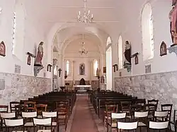 Интерьер церкви Успения Пресвятой Богородицы