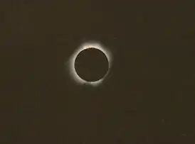 полное затмение из Плайас-день-Коко (Коста-Рика)