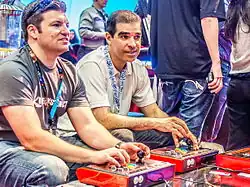 Эд Бун (справа) на E3 2013