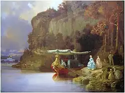 Вид на залив Эдсвикен (1865)