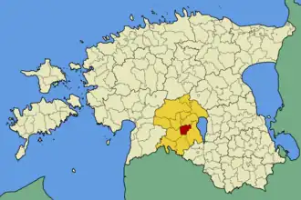 Пайсту на карте