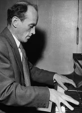 Эйнар Энглунд в 1957 году