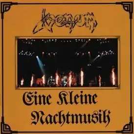 Обложка альбома Venom «Eine Kleine Nachtmusik» (1986)