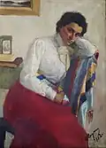Портрет Екатерины Павловны Пешковой, 1902