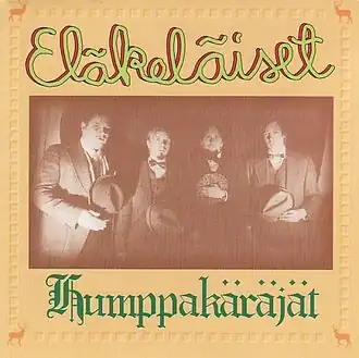 Обложка альбома Eläkeläiset «Humppakäräjät» (1994)