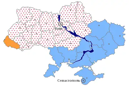 Лидеры выборов по регионам