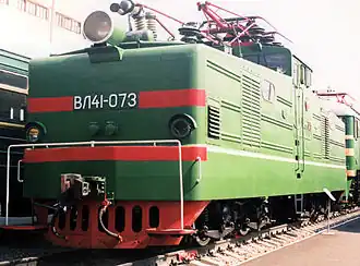 Маневровый электровоз ВЛ41—073