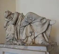 И. П. Мартос. «Надгробие Е.С. Куракиной». 1792. Благовещенская усыпальница Александро-Невской лавры