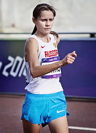 Елена Лашманова на Олимпийских играх в Лондоне