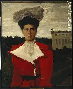 Лев Бакст. «Портрет великой княгини Елены Владимировны». Россия, 1899 г.