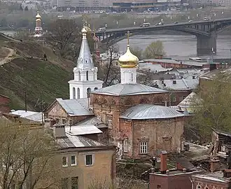 Частично восстановленная Ильинская церковь в 2006 году