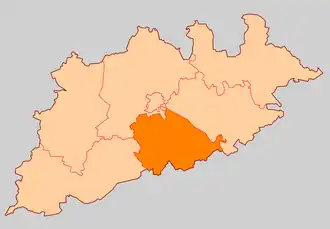 Елисеевское сельское поселение на карте