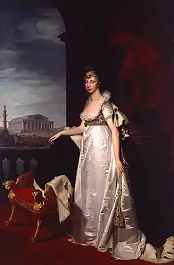 Монье Ж.-Л. Портрет императрицы Елизаветы Алексеевны. 1805