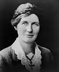 Elizabeth McCombs, first female MP, winning the Lyttelton by-election in 1933