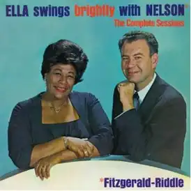 Обложка альбома Эллы Фицджеральд «Ella Swings Brightly with Nelson» (1962)