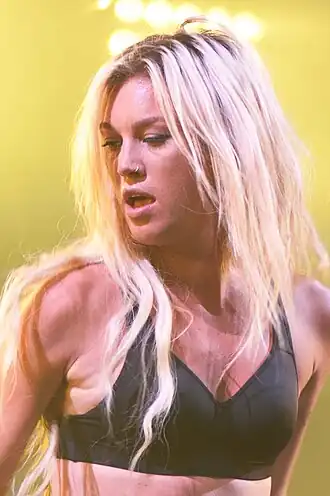 На Flow Festival[англ.] в Хельсинки, август 2015 года.