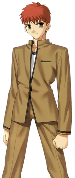 Внешность персонажа в визуальном романе Fate/stay night.