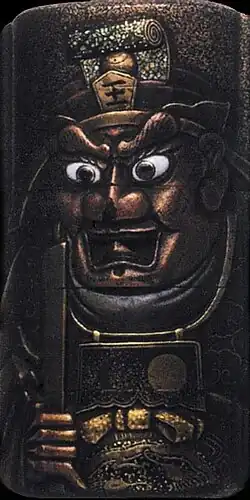 Бог Эмма. Насидзи Инро, XVIII в.