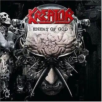 Обложка альбома Kreator «Enemy of God» (2005)